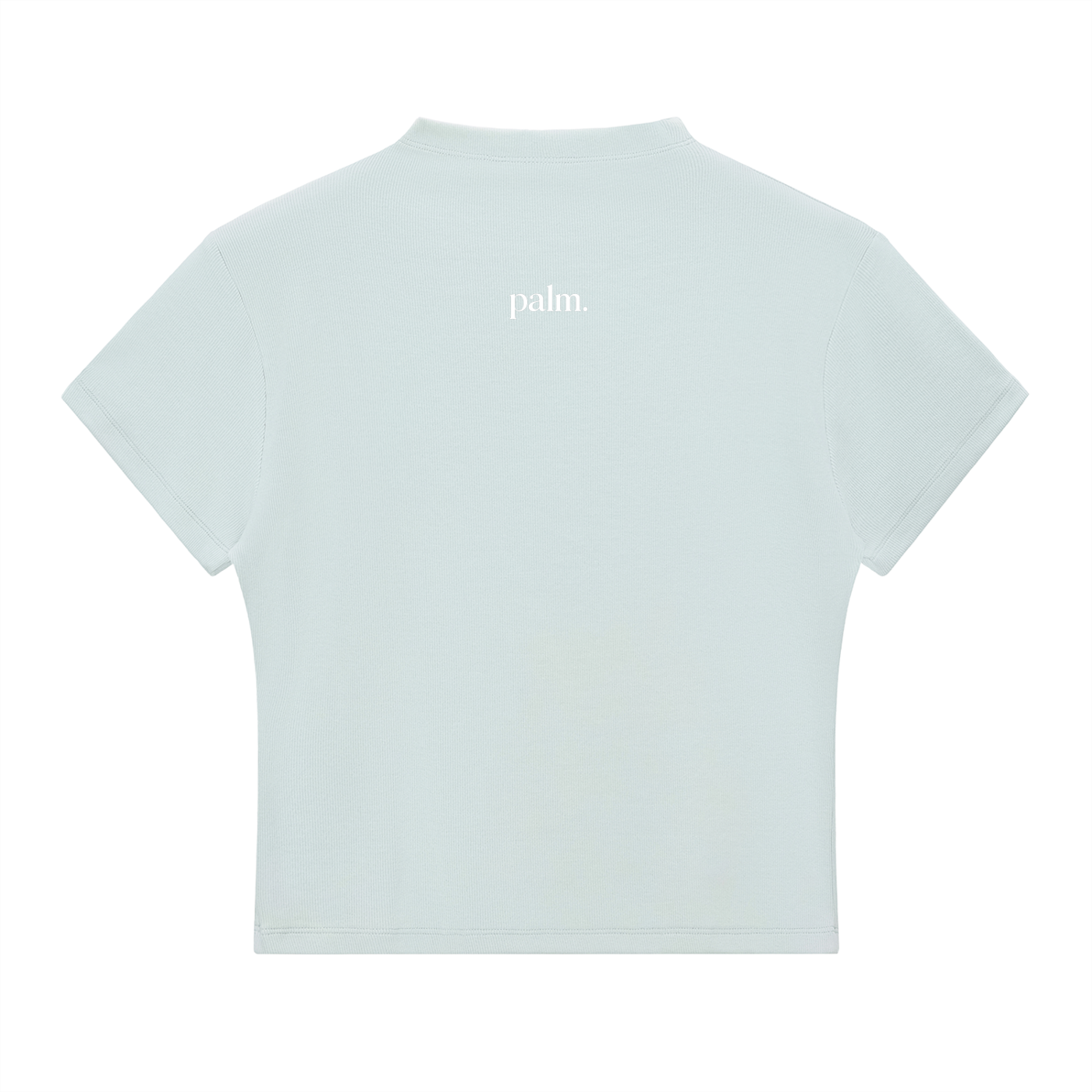 Classic Palm Slim Fit Mock Neck Tee