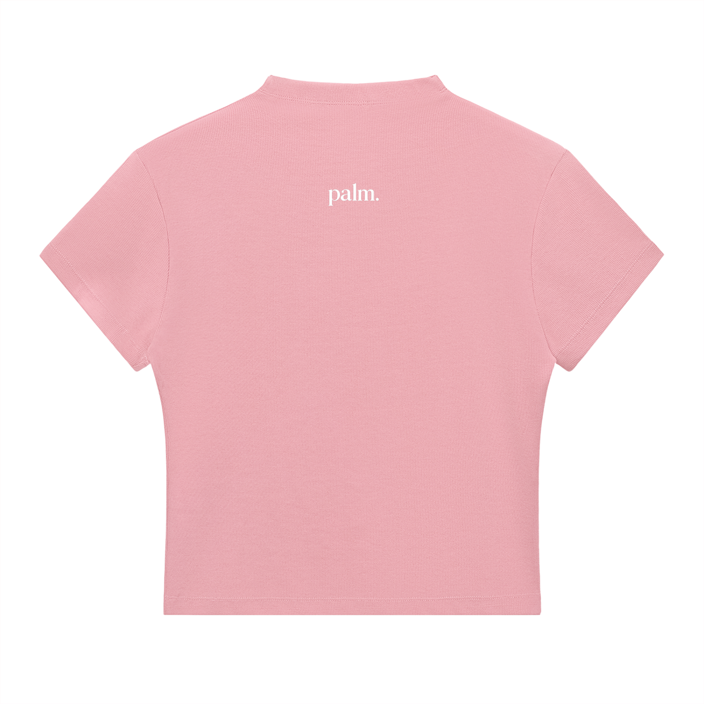 Classic Palm Slim Fit Mock Neck Tee