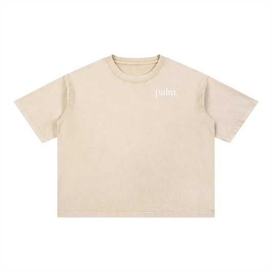Classic Palm Mineral Wash Heavyweight Tee