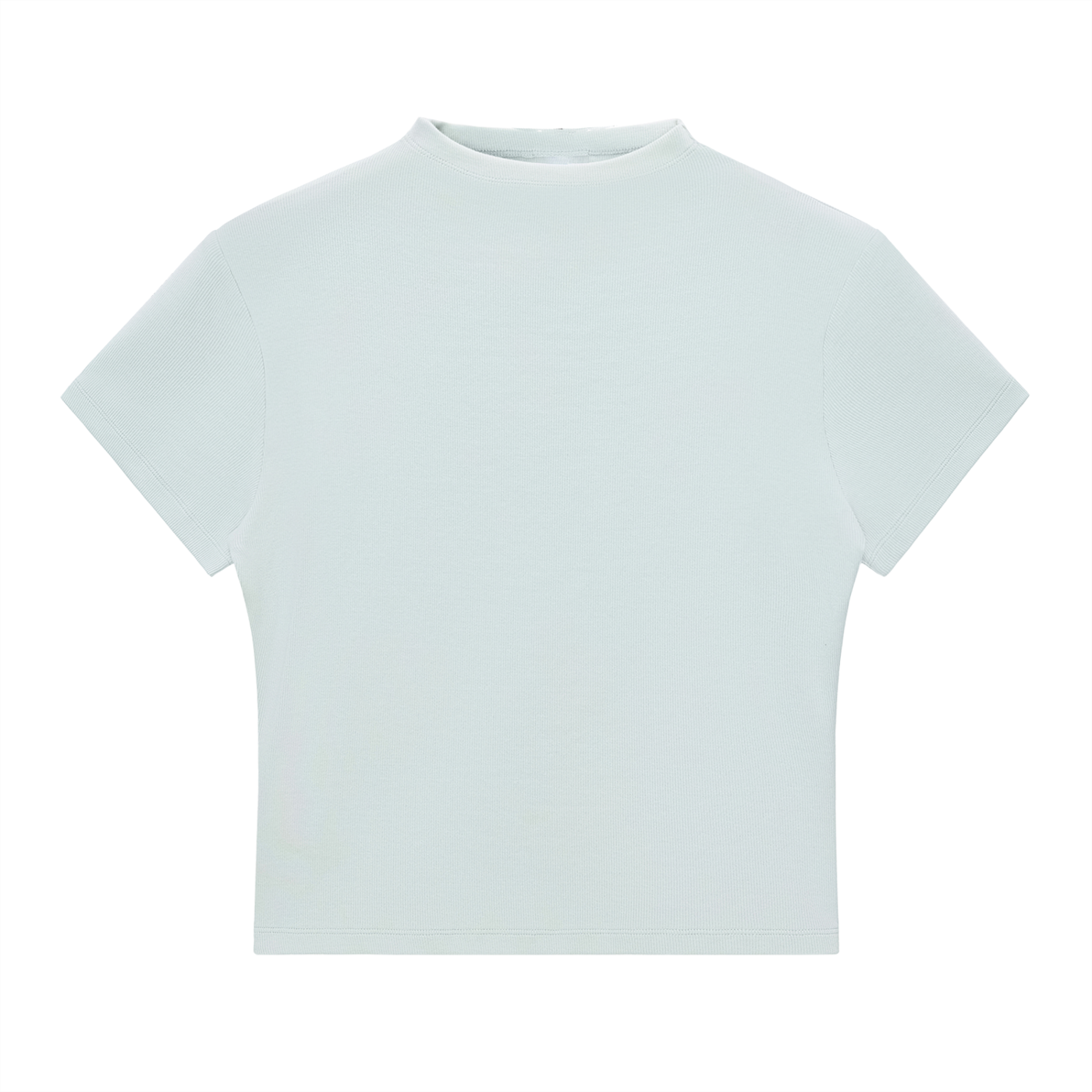Classic Palm Slim Fit Mock Neck Tee