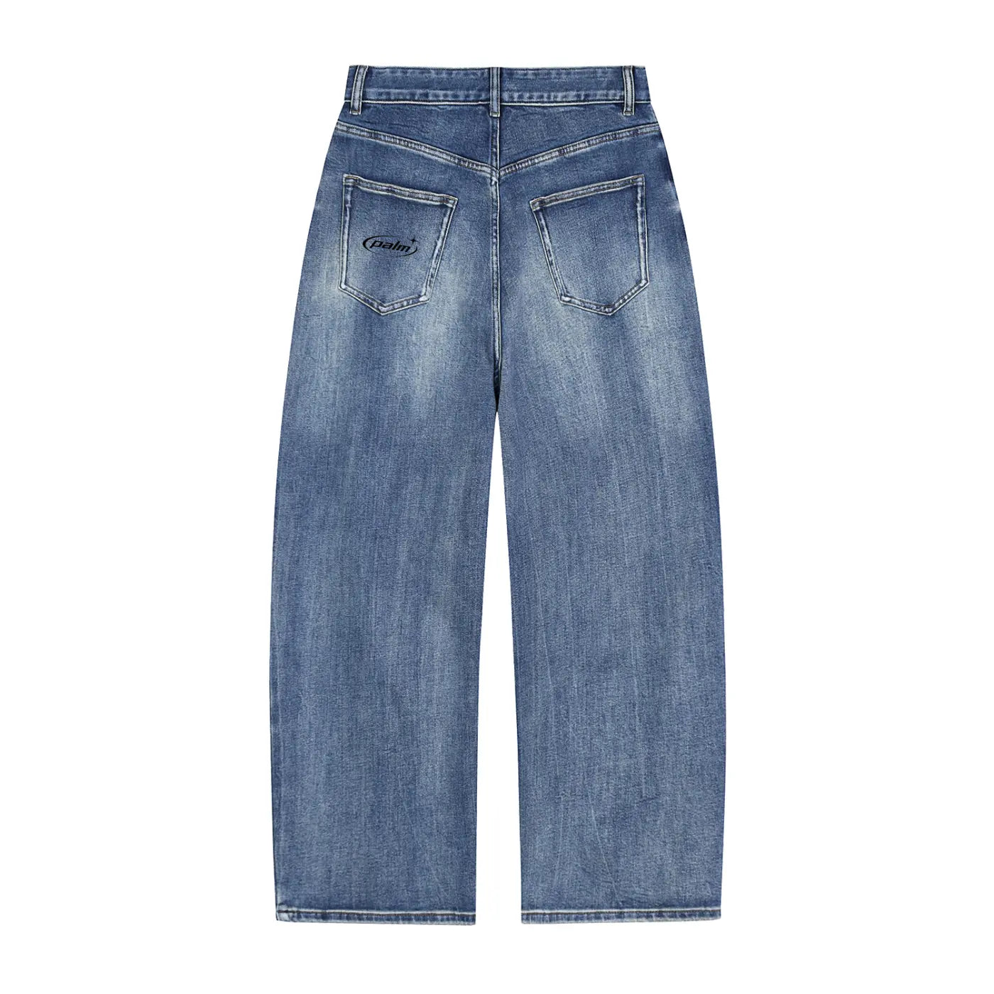 Palm Orbit Sun Faded Heavyweight Denim Jeans ODMPOD