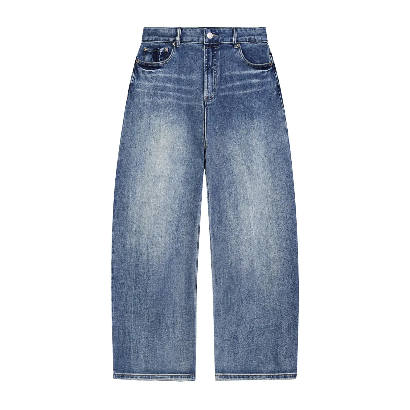Palm Orbit Sun Faded Heavyweight Denim Jeans ODMPOD