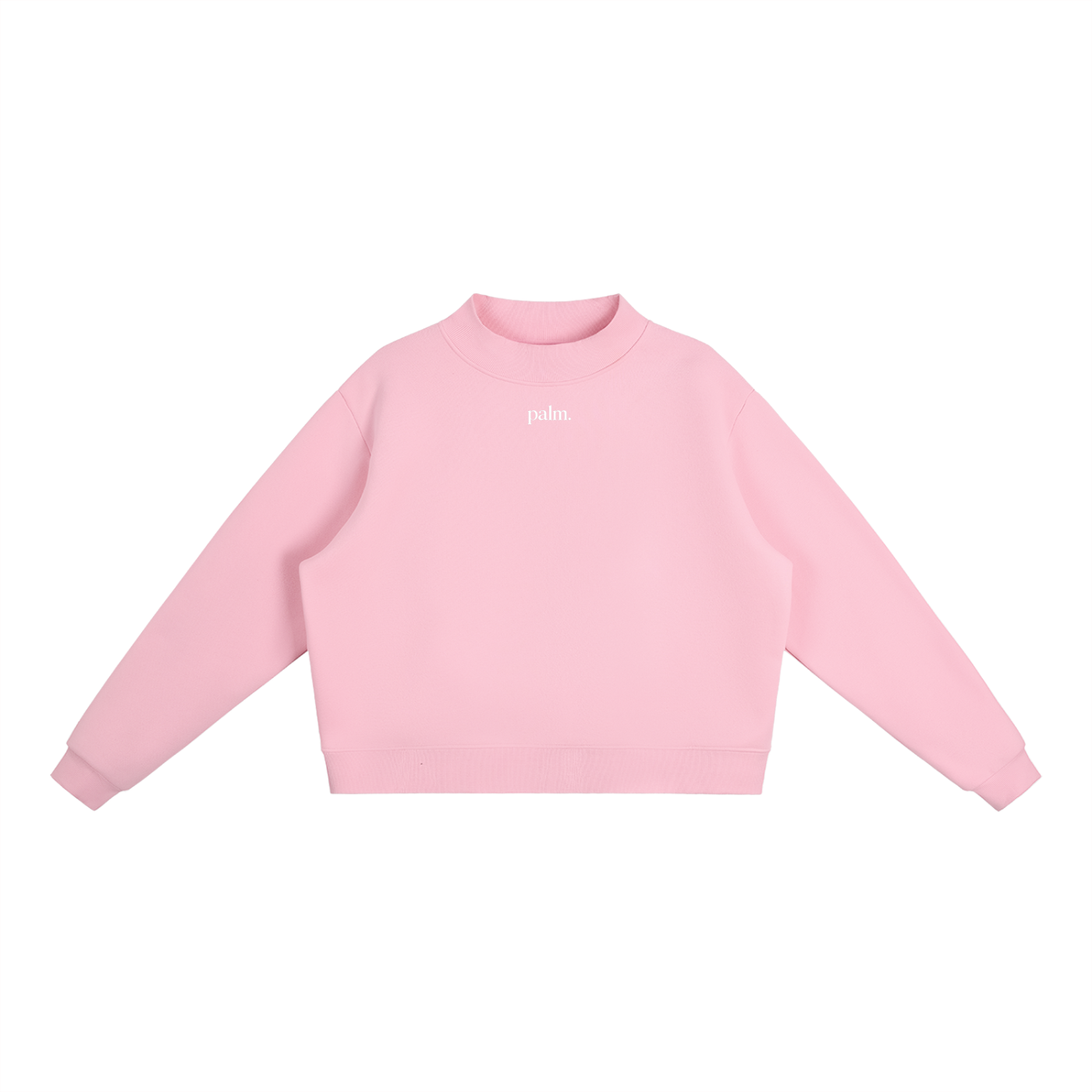 Classic Palm Mock Neck Sweatshirt